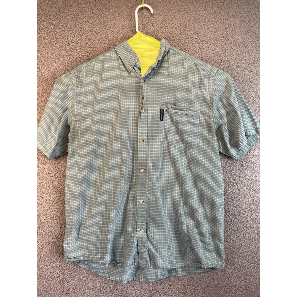 Columbia  Shirt Mens Large  Plaid  Preppy Business‎ Casual